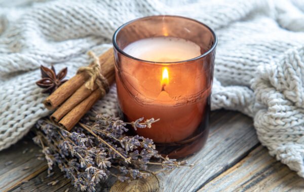 Vela Aromática de Lavanda